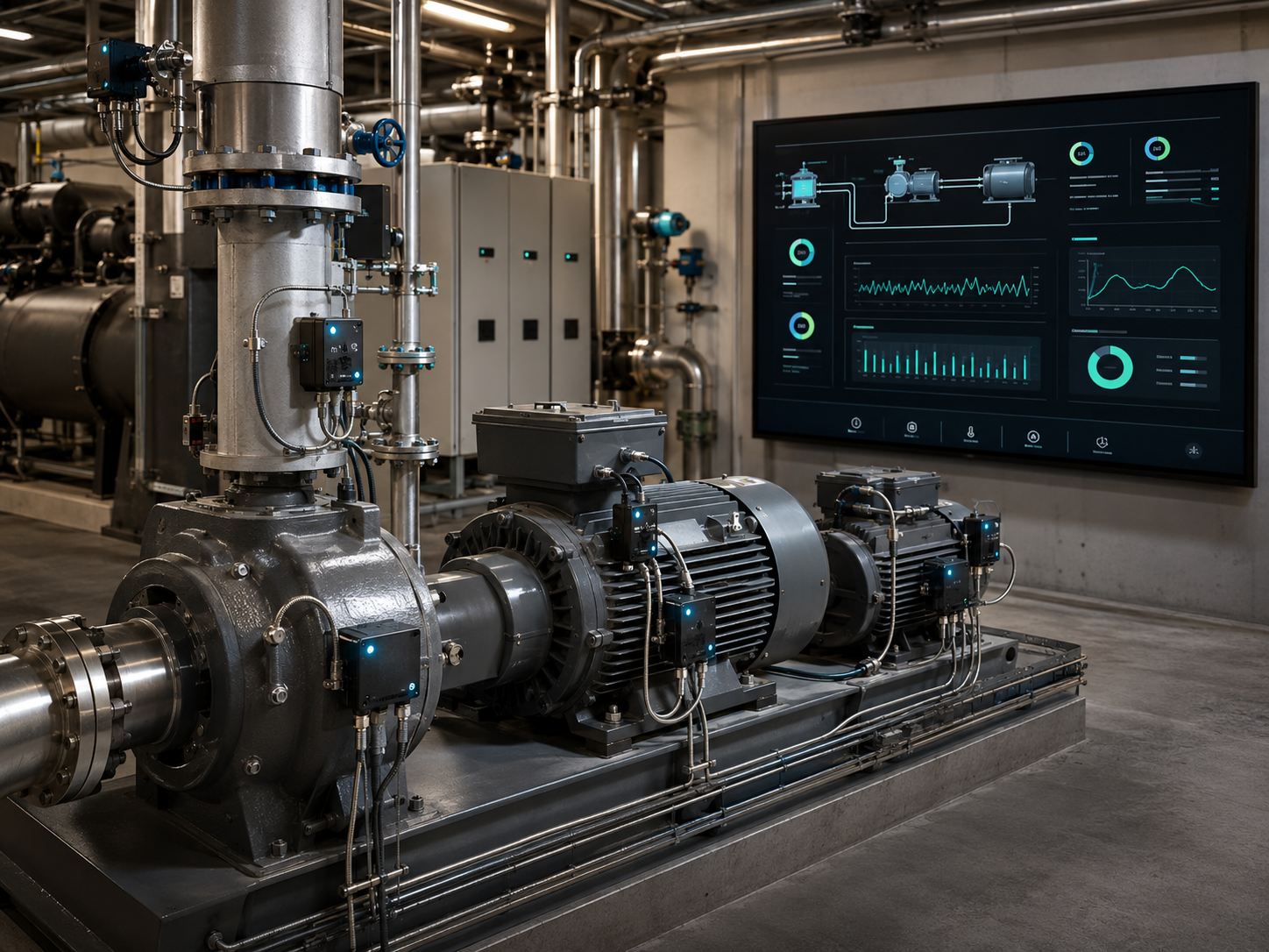 Commercial mechanical equipment monitoring